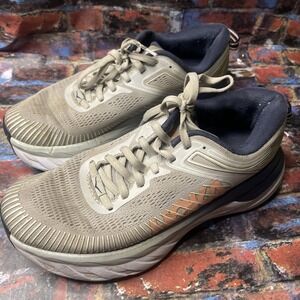Size 6.5 - Hoka One One HOKA Bondi 7 Lunar Rock Black Iris W